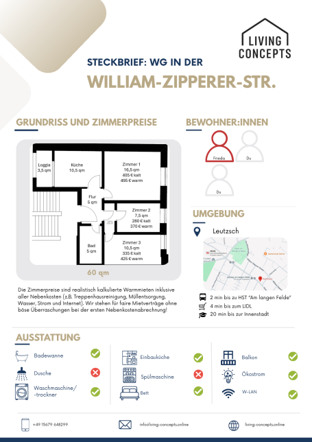 WG Steckbrief