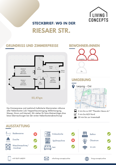 WG Steckbrief