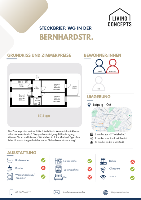 WG Steckbrief